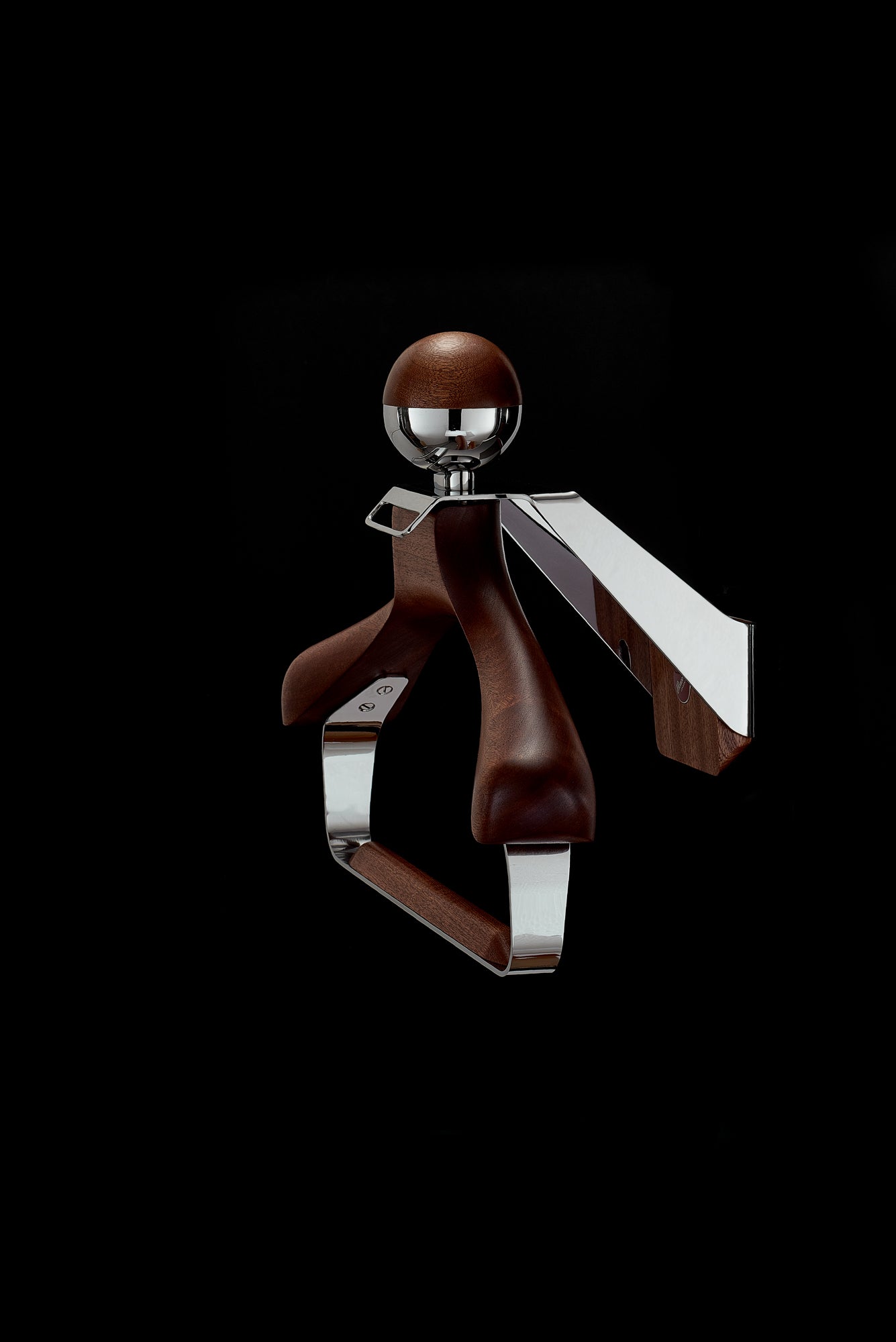 Wall valet hanger top